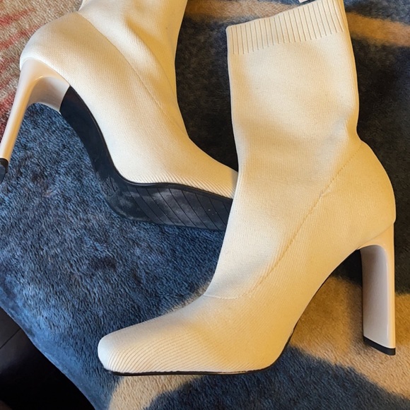 Brand New Zara high heel sock boots - Picture 2 of 5